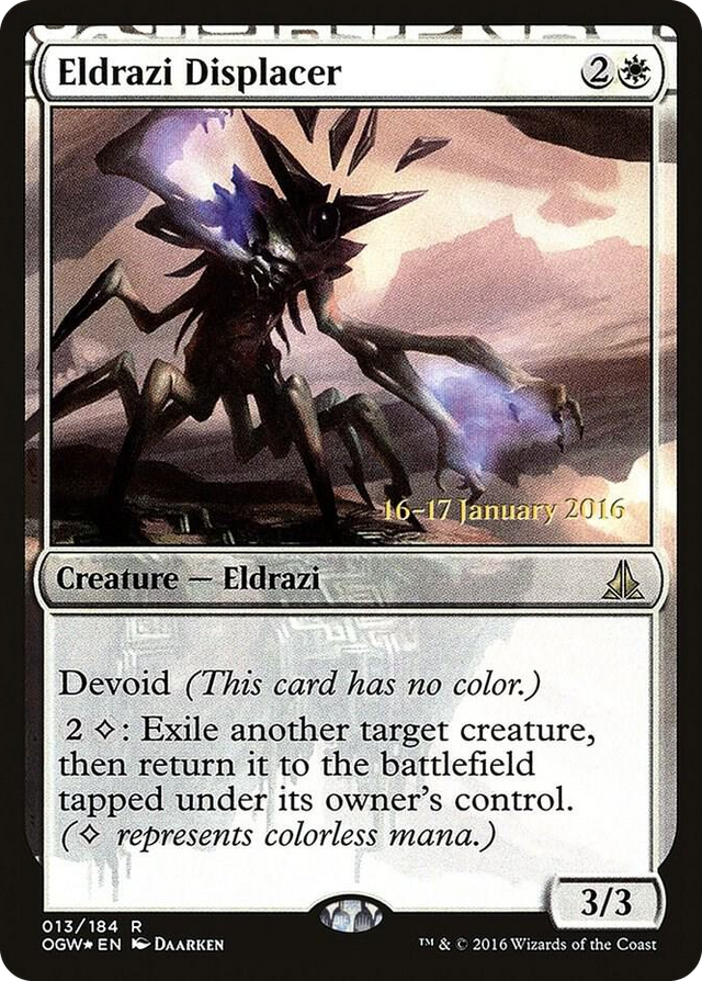 0013 Eldrazi Displacer R Prerelease Cards