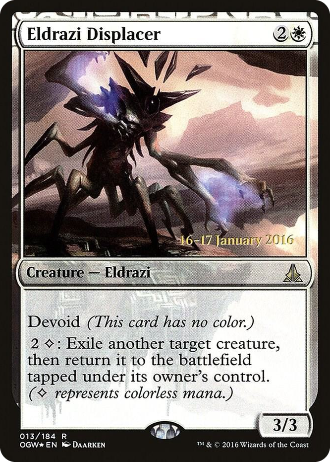 Eldrazi Displacer #13 R - Prerelease Cards Pokemon card