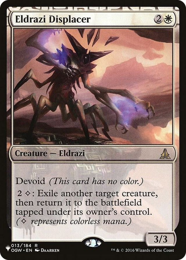 0013 Eldrazi Displacer R The List Reprints