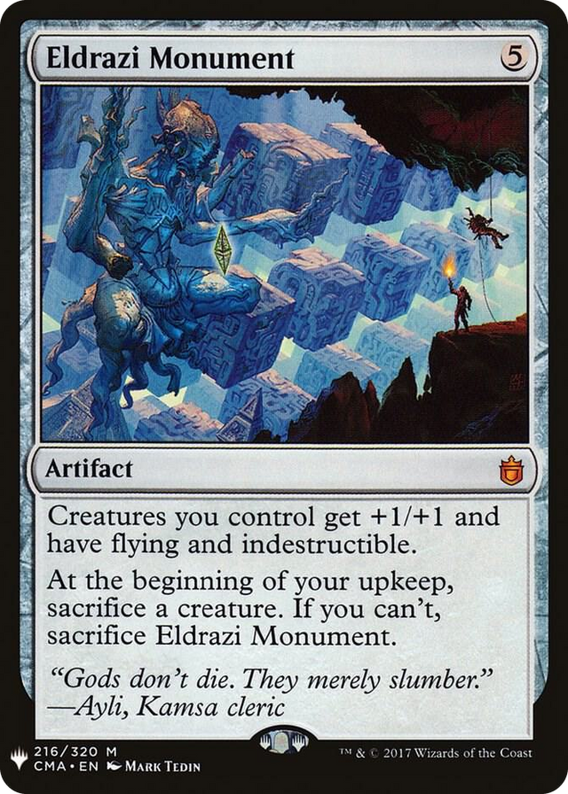 0216 Eldrazi Monument M The List Reprints