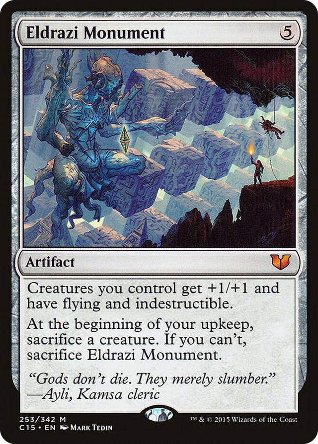 0253 Eldrazi Monument M Commander 2015