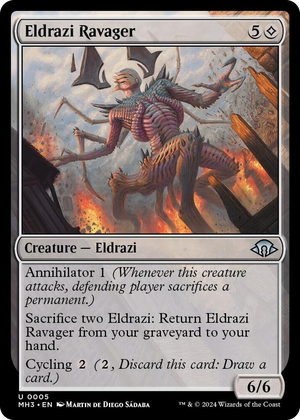 0005 Eldrazi Ravager U Modern Horizons 3
