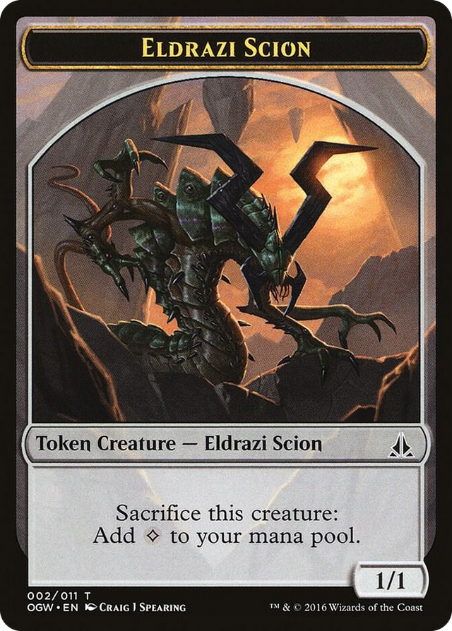 0002 Eldrazi Scion Token (002) T Oath of the Gatewatch