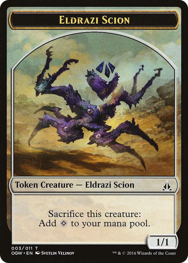 0003 Eldrazi Scion Token (003) T Oath of the Gatewatch