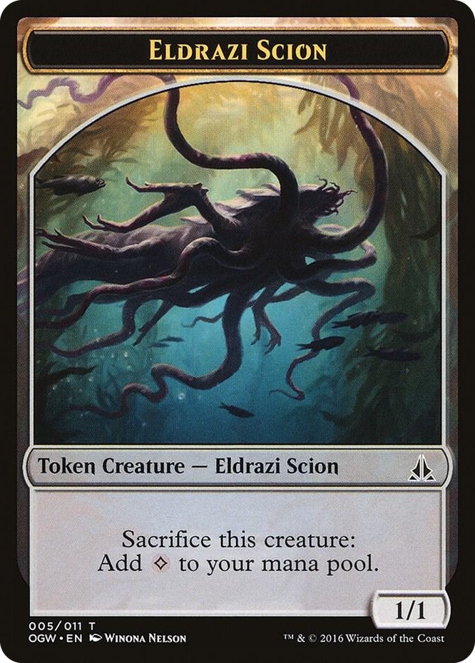 Eldrazi Scion Token (005) #5 T - Oath of the Gatewatch Pokemon card