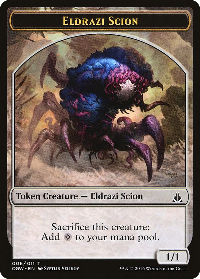0006 Eldrazi Scion Token (006) T Oath of the Gatewatch