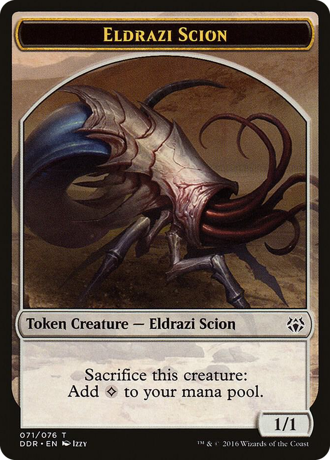 Eldrazi Scion Token #71 T - Duel Decks: Nissa vs. Ob Nixilis Pokemon card