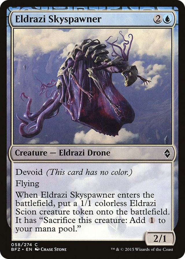 0058 Eldrazi Skyspawner C Battle for Zendikar