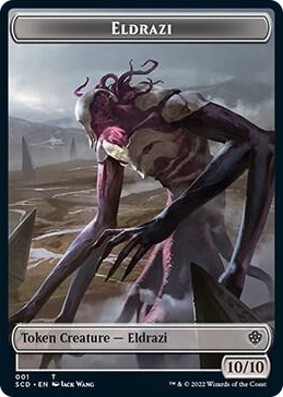 0001 Eldrazi // Soldier Double-Sided Token T Starter Commander Decks
