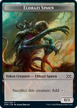 0001 Eldrazi Spawn // Servo Double-Sided Token T Double Masters