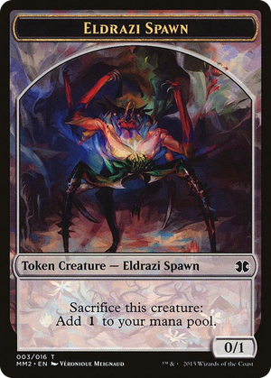 0003 Eldrazi Spawn Token (003) T Modern Masters 2015