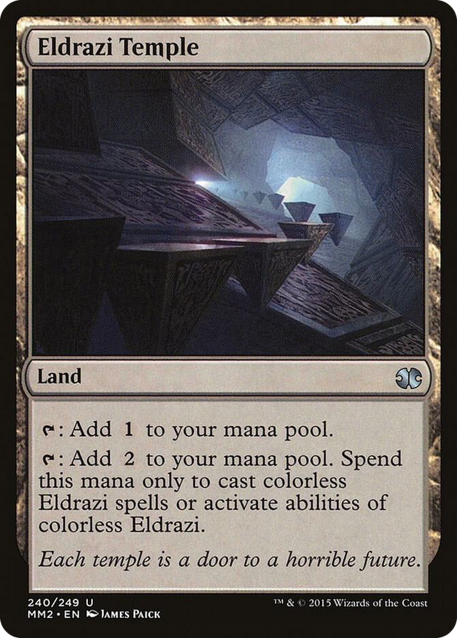 0240 Eldrazi Temple U Modern Masters 2015