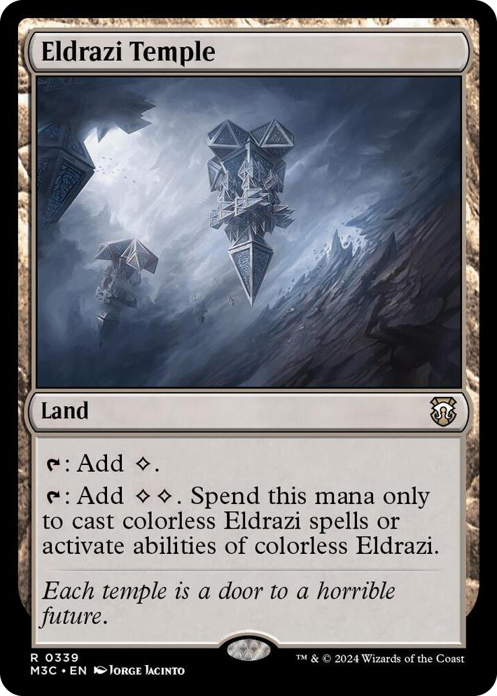 0339 Eldrazi Temple R Commander: Modern Horizons 3