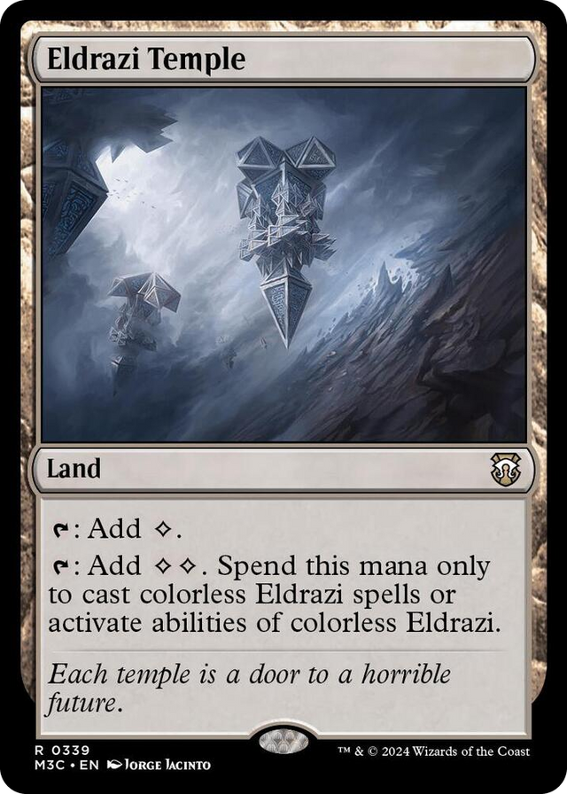 0339 Eldrazi Temple R Commander: Modern Horizons 3