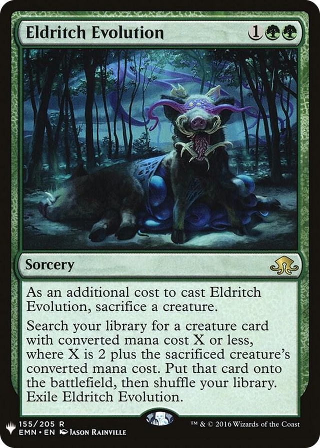 0155 Eldritch Evolution R The List Reprints