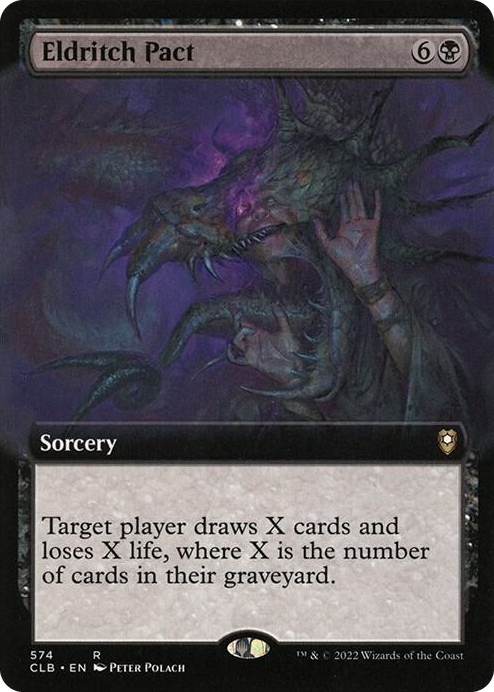 0574 Eldritch Pact (Extended Art) R Commander Legends: Battle for Baldur's Gate