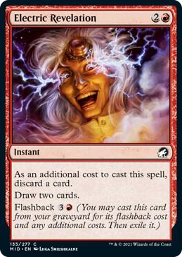 0135 Electric Revelation C Innistrad: Midnight Hunt