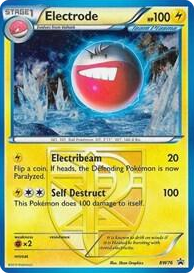 BW076 Electrode (Team Plasma) - BW76 Promo Black and White Promos