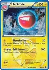 BW076 Electrode (Team Plasma) - BW76 Promo Black and White Promos