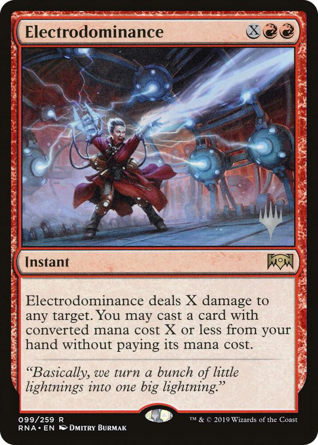 0099 Electrodominance R Promo Pack: Throne of Eldraine