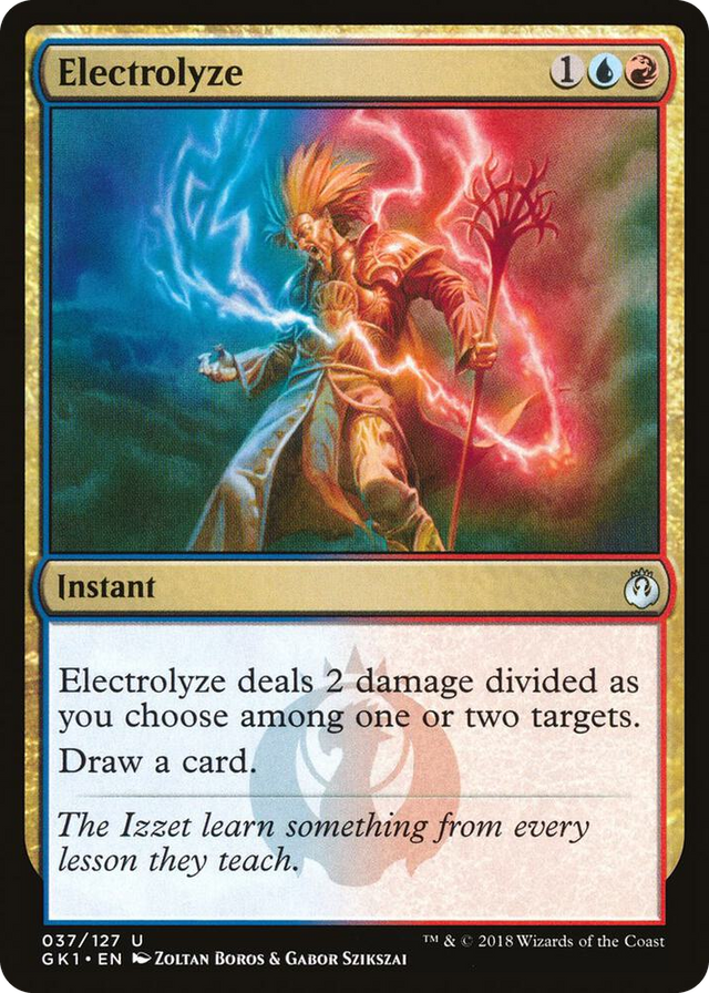 0037 Electrolyze U Guilds of Ravnica: Guild Kits