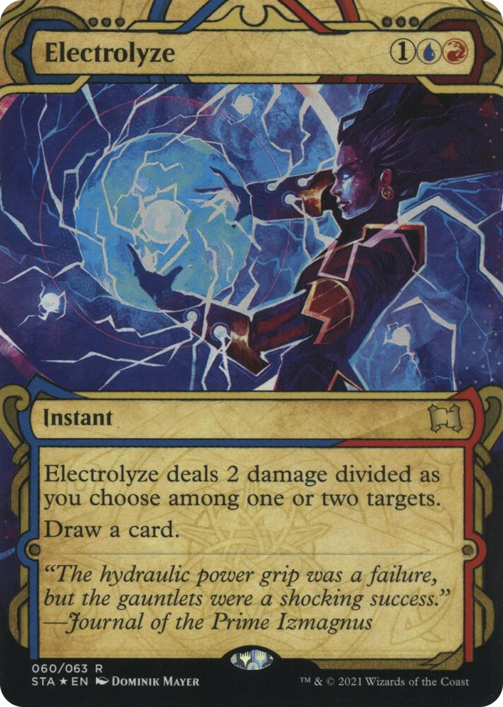 0060 Electrolyze (Foil Etched) R Strixhaven: Mystical Archive
