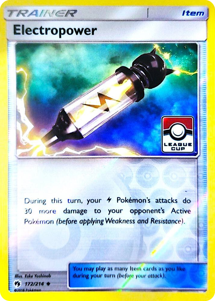 0172 Electropower - 172/214 (League Cup) Promo League & Championship Cards