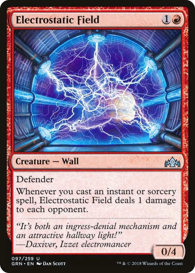 0097 Electrostatic Field U Guilds of Ravnica