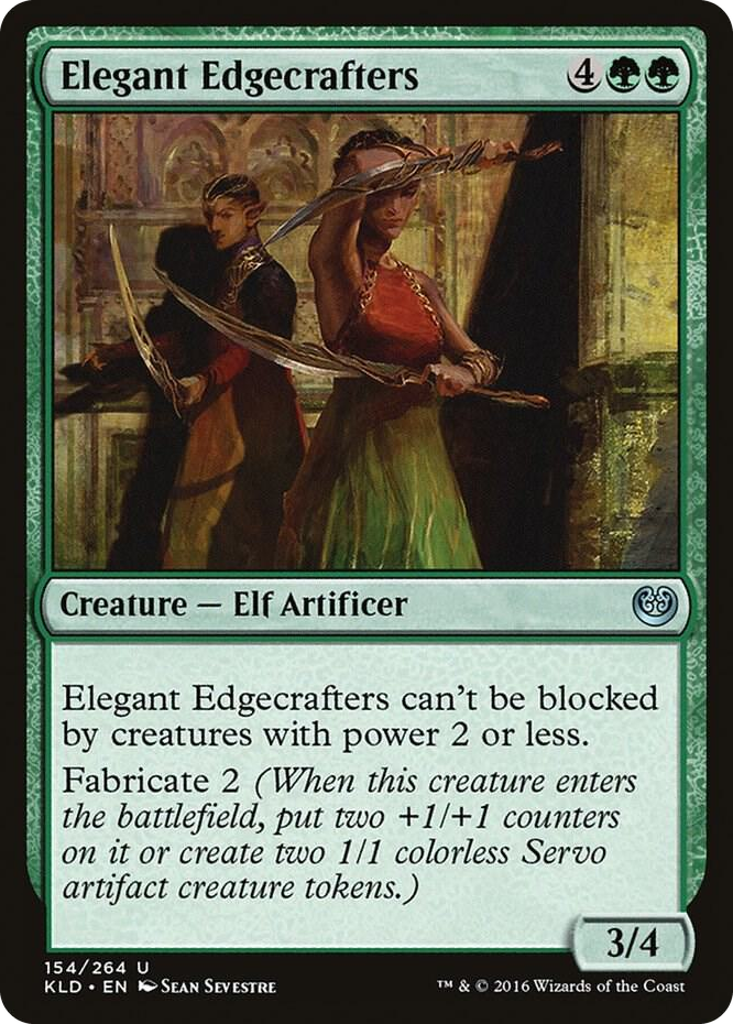 Elegant Edgecrafters #154 U - Kaladesh Pokemon card