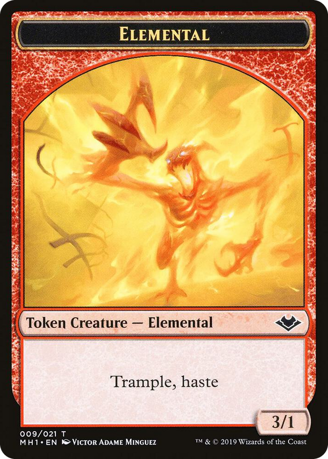 0009 Elemental (009) // Spirit Double-Sided Token T Modern Horizons