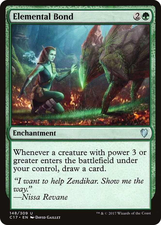 0148 Elemental Bond U Commander 2017