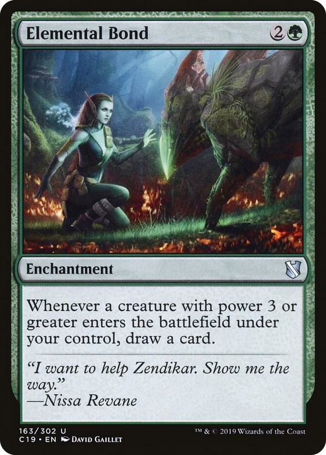 0163 Elemental Bond U Commander 2019