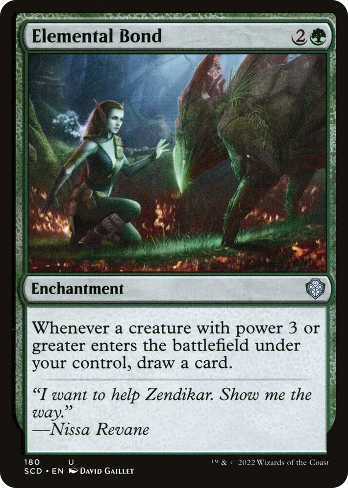 0180 Elemental Bond U Starter Commander Decks