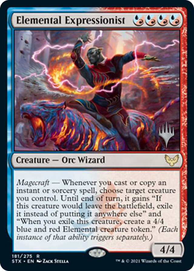 0181 Elemental Expressionist R Promo Pack: Strixhaven