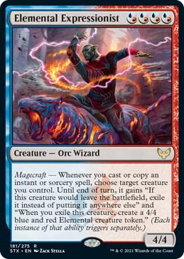 0181 Elemental Expressionist R Strixhaven: School of Mages
