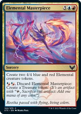 0182 Elemental Masterpiece C Strixhaven: School of Mages