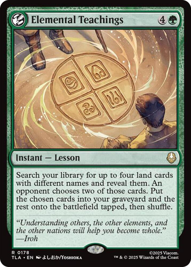 0178 Elemental Teachings R The Last Airbender