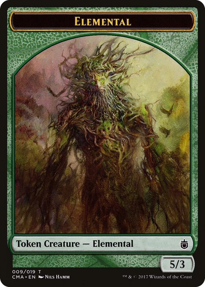 Elemental Token (009) #9 T - Commander Anthology Pokemon card