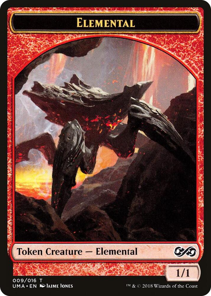 0009 Elemental Token (009) T Ultimate Masters