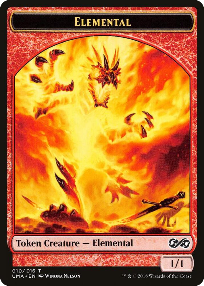 0010 Elemental Token (010) T Ultimate Masters
