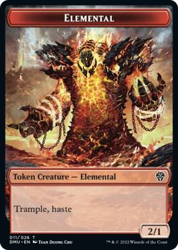 0011 Elemental Token T Dominaria United