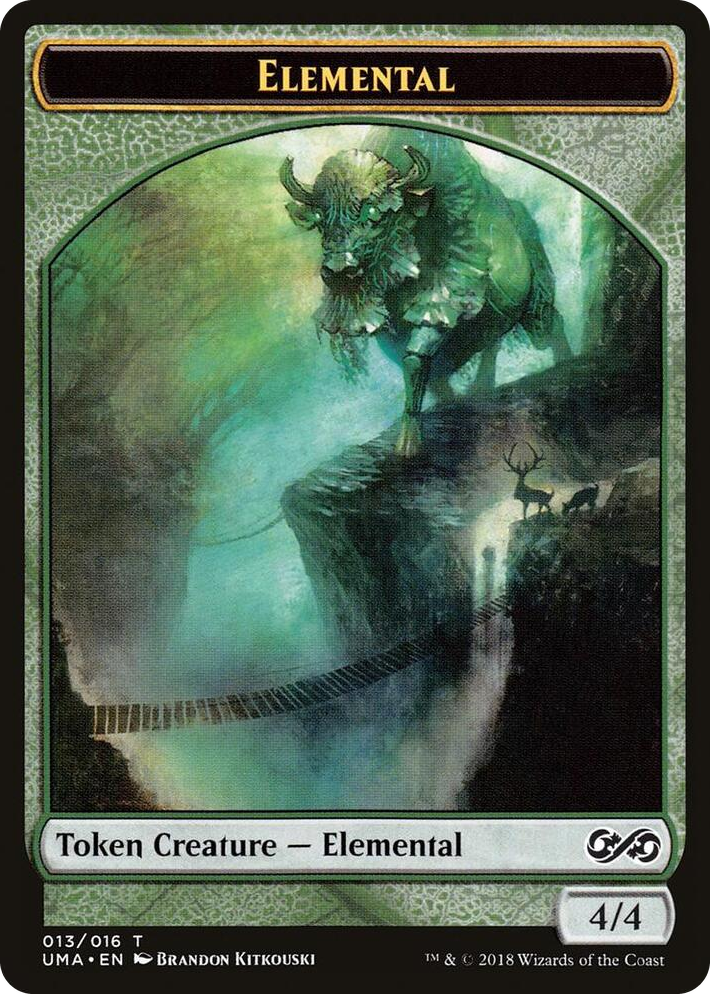 0013 Elemental Token (013) T Ultimate Masters