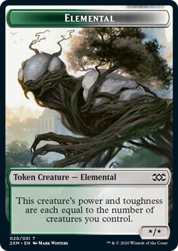 0020 Elemental Token T Double Masters