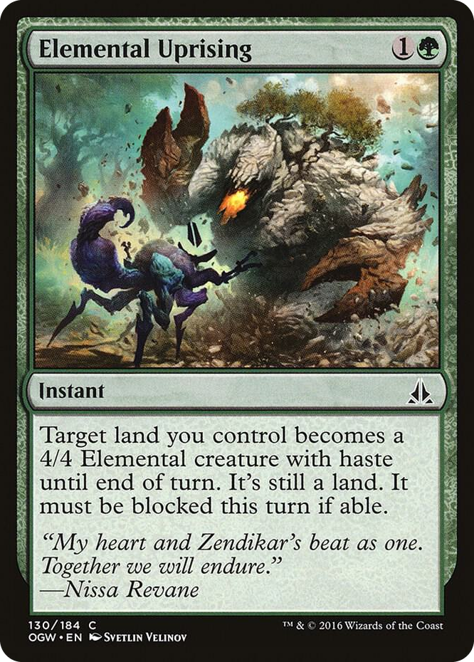 Elemental Uprising #130 C - Oath of the Gatewatch Pokemon card
