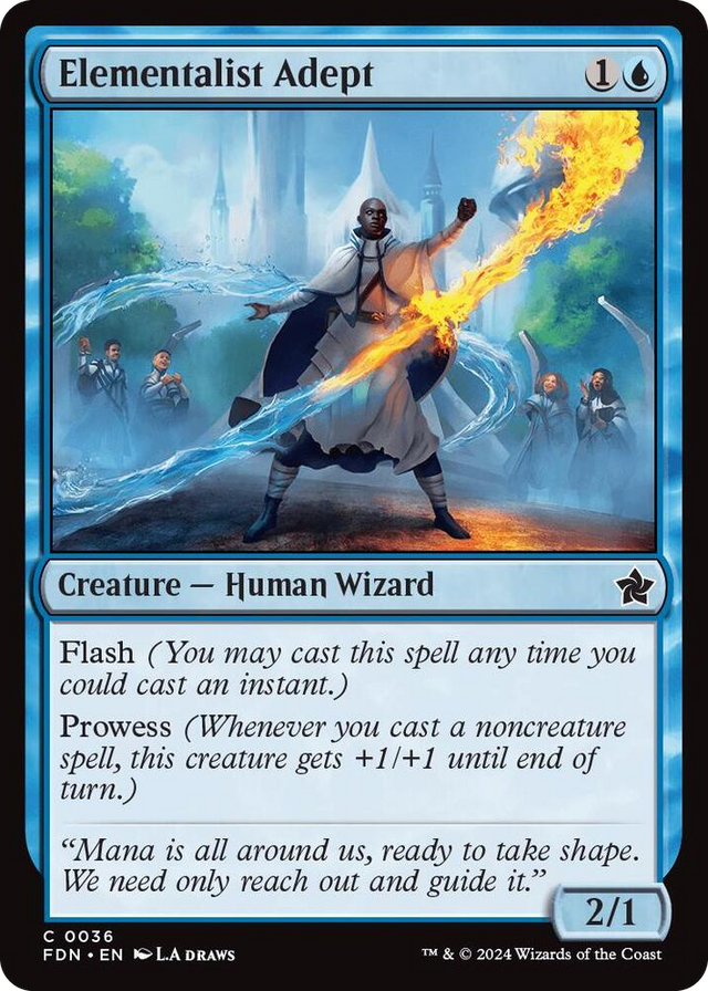 0036 Elementalist Adept C Foundations