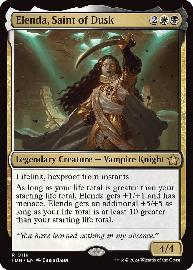 0119 Elenda, Saint of Dusk R Foundations