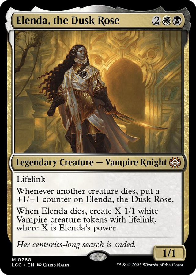 0268 Elenda, the Dusk Rose M Commander: The Lost Caverns of Ixalan