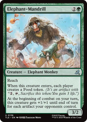 0138 Elephant-Mandrill U The Last Airbender: Eternal-Legal