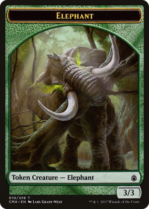 0010 Elephant Token (010) T Commander Anthology