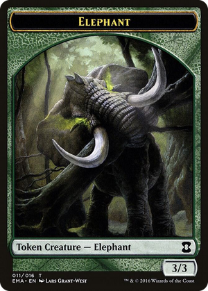 0011 Elephant Token T Eternal Masters